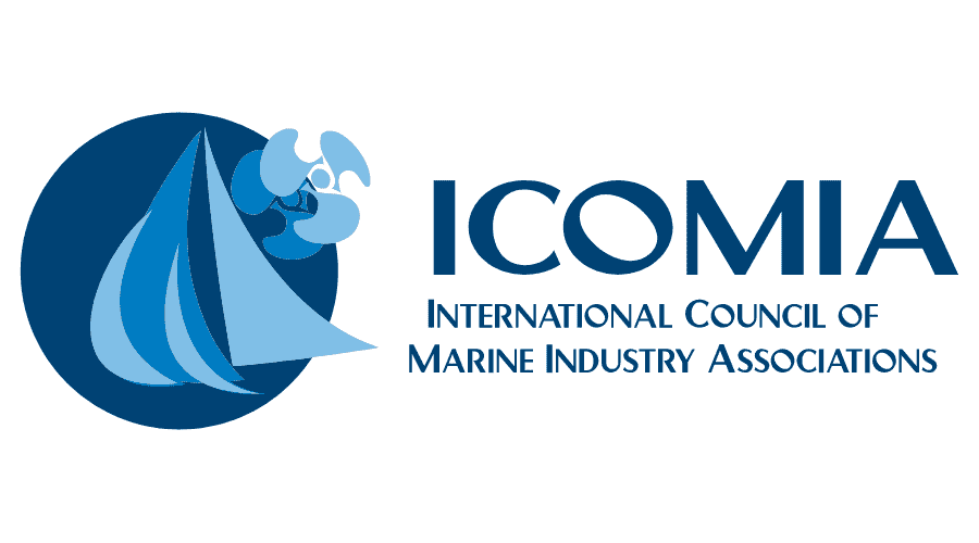 international council of marine industry associations icomia logo vector